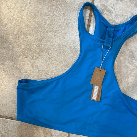 SKIMS Vibrant Blue Bikini Top - Picture 6 of 7